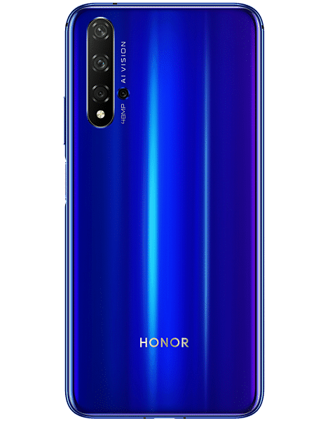 Honor 20 Back Blue