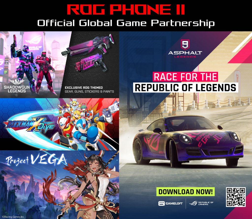 ASUS​ Republic of​ Gamers (ROG) today unveiled ROG Phone II 3