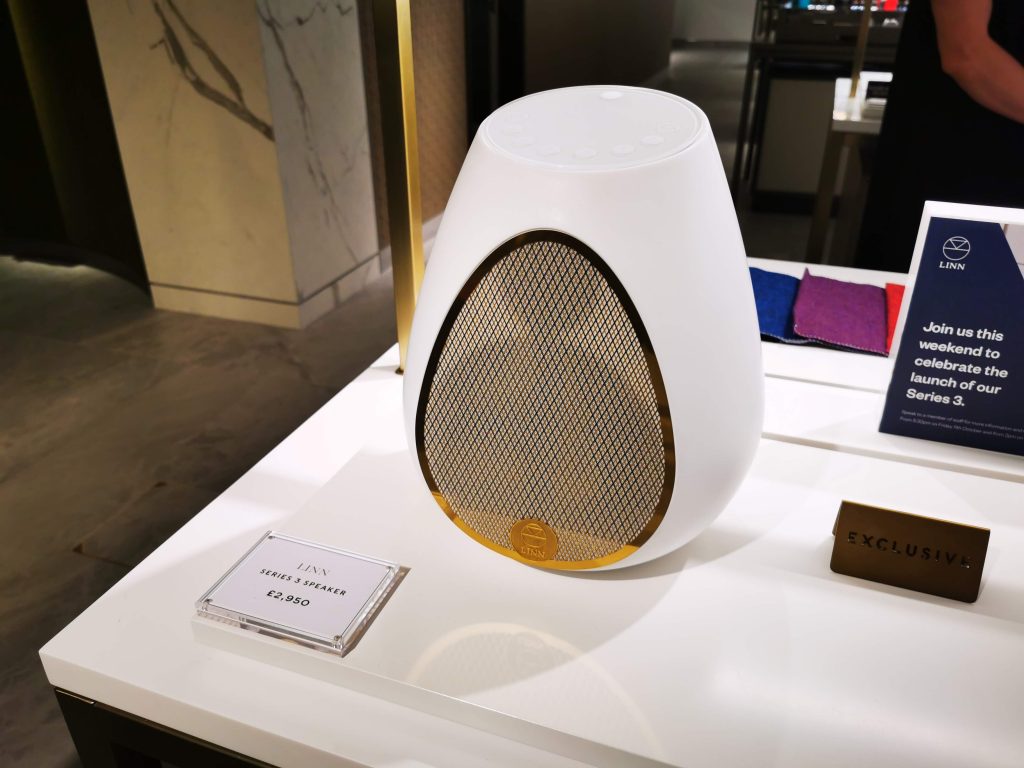 Linn launches the world’s best sounding wireless speaker at Harrods 4