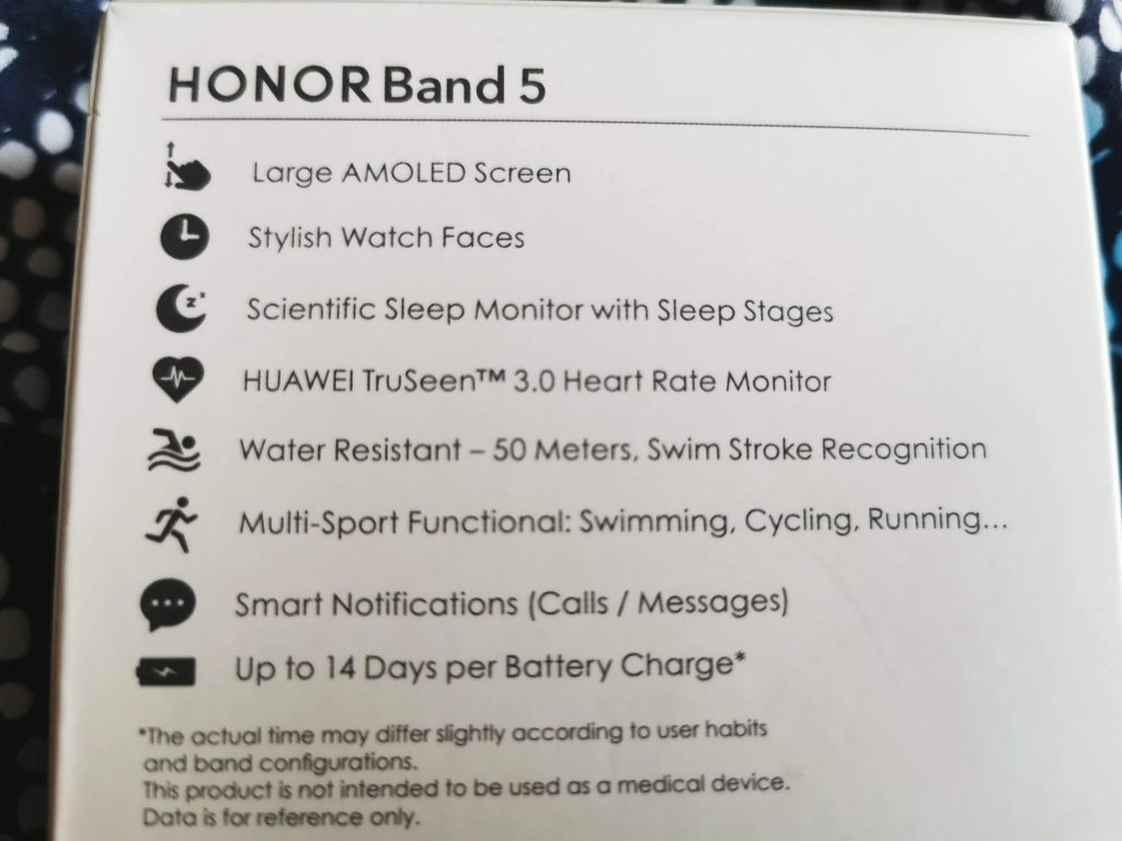 Review of the Honor Band 5 for under £30 2