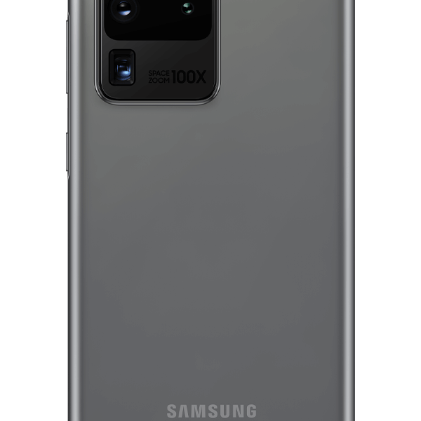 Samsung Galaxy S20 ultra 5G cosmic grey back