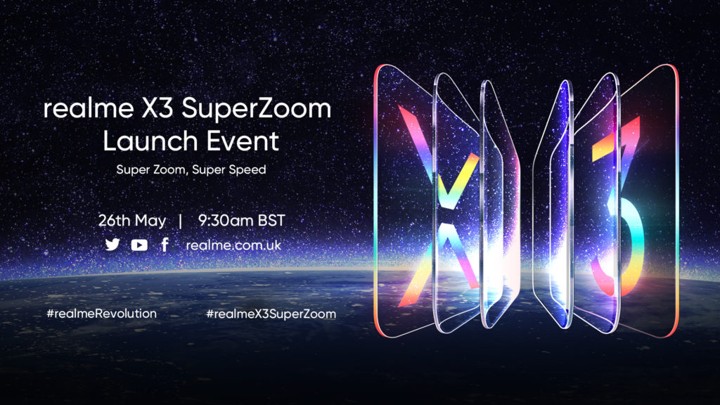 realme announces UK global launch of the realme X3 SuperZoom 1