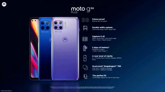 Motorola Moto G 5G Plus is coming soon to Vodafone UK (updated) 2
