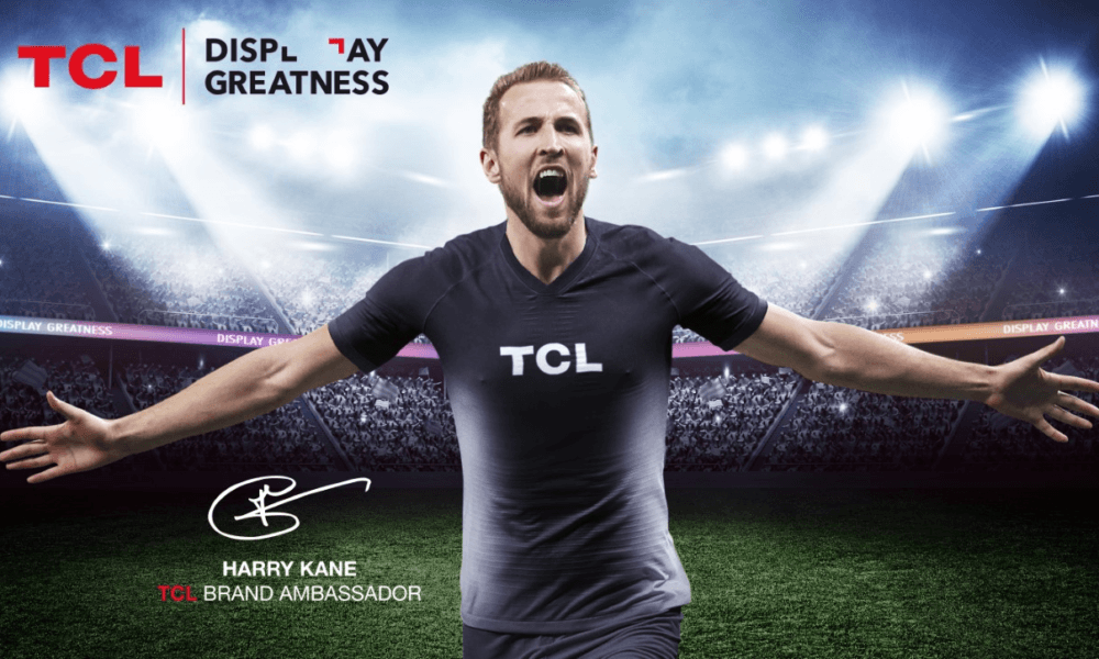 TCL partners up with Harry Kane as European brand ambassador 1