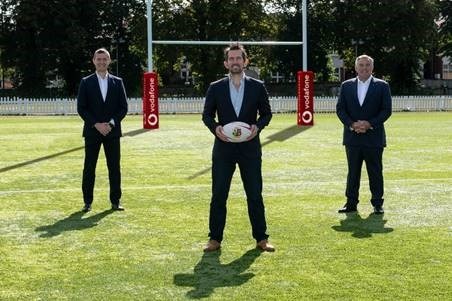 Vodafone to partner with British & Irish Lions for Rugby’s greatest adventure