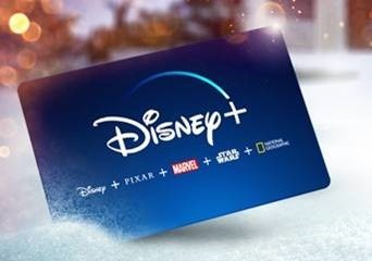 Disney Plus gift card
