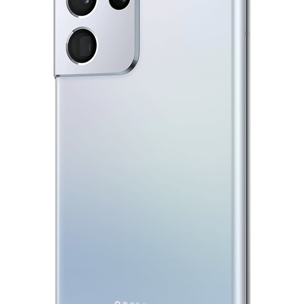Samsung Galaxy S21 Ultra 5G phantom silver full product right 600