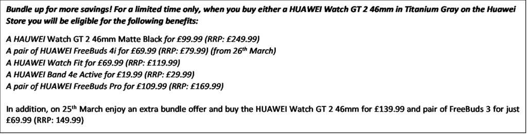 Huawei Watch GT2 46mm Titanium Gray
