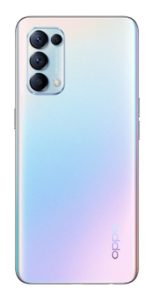 OPPO Find X3 Lite Galactic Silver Back