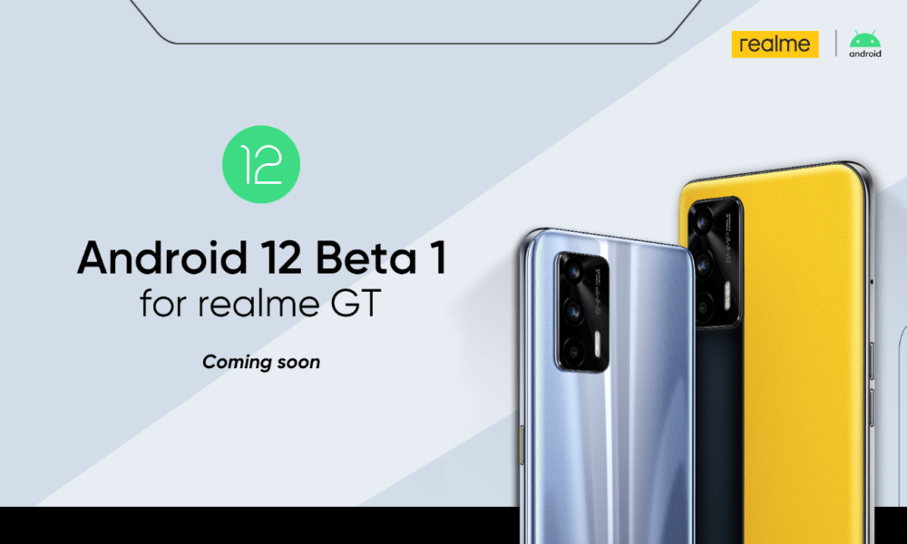 realme gt android 12 beta 1