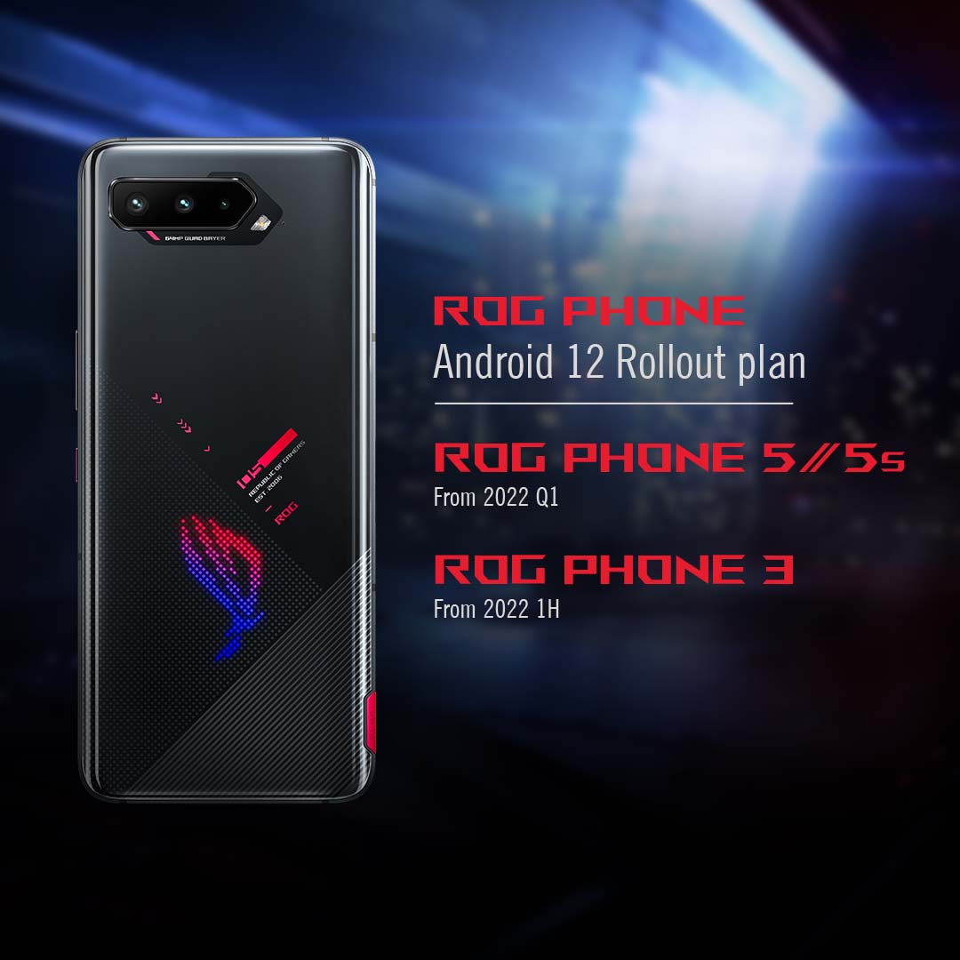 ROG Phone Andriod 12 RolloutPlan 1080x1080