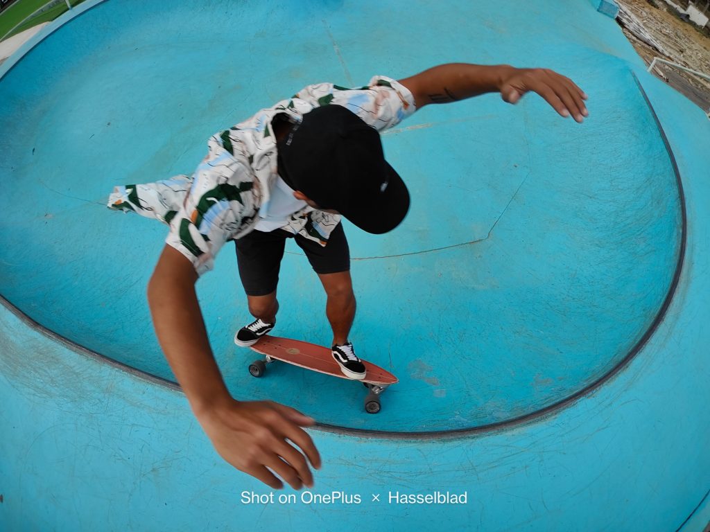 OnePlus 10 Pro 150° Ultra wide Skateboarding Watermarked