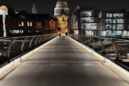 Millennium Bridge St Paul s Cathedral Photography Credit Mark McNeill