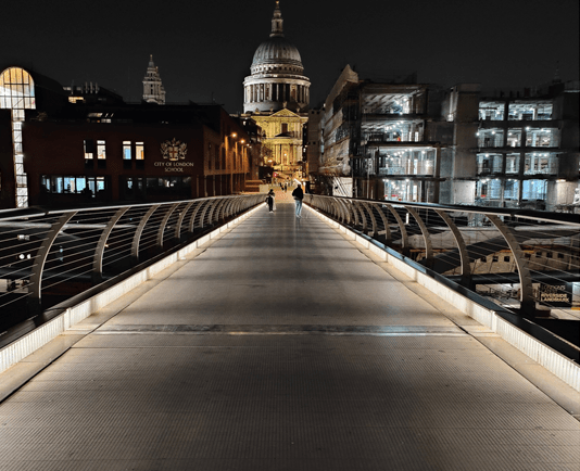 Millennium Bridge St Paul s Cathedral Photography Credit Mark McNeill