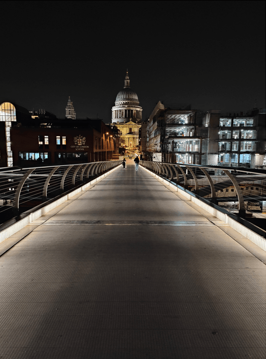 Millennium Bridge St Paul s Cathedral Photography Credit Mark McNeill