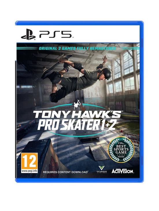Tony Hawks Pro Skater 1+2 PS4+PS5 Cover
