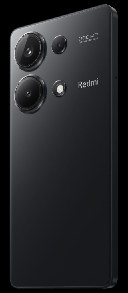 Redmi Note 13 Pro Black BackLeft45