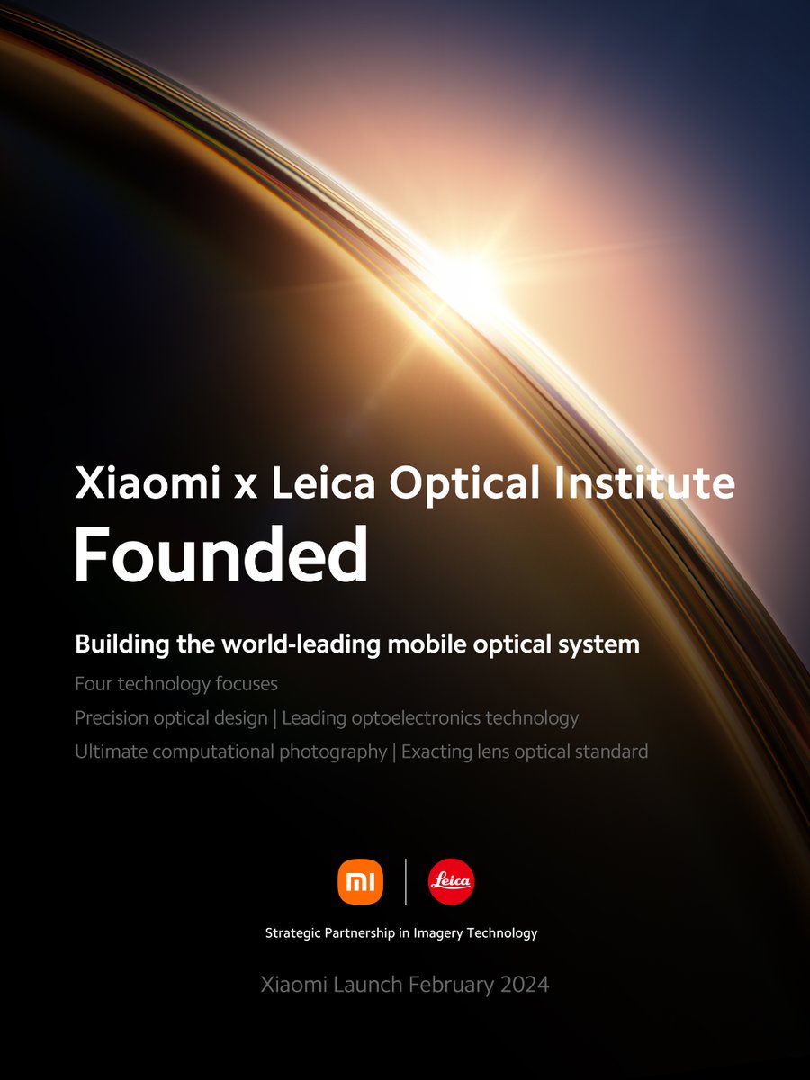 Xiaomi X Leica Optional Institute