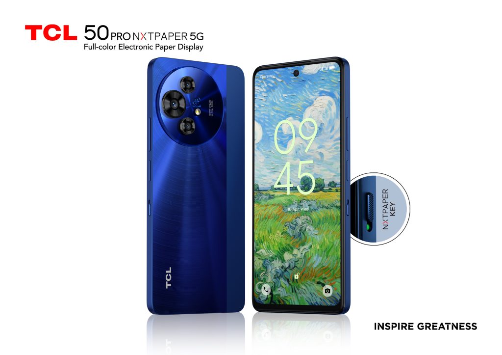 TCL 50 Pro NXTPAPER 5G Midninght Blue NXTPAPER KEY