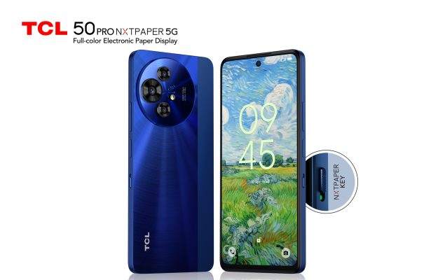 TCL 50 Pro NXTPAPER 5G Midninght Blue NXTPAPER KEY