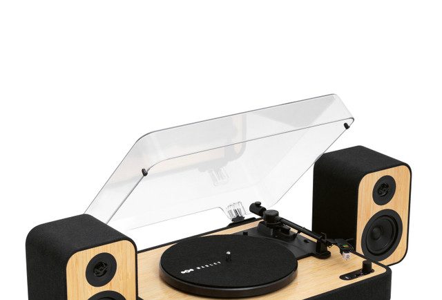 house of marley revolution turntable and speakers