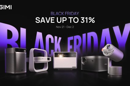 XGIMI Black Friday deals with saving up to 31% off