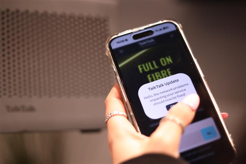 TalkTalk Proactive Alerts media image