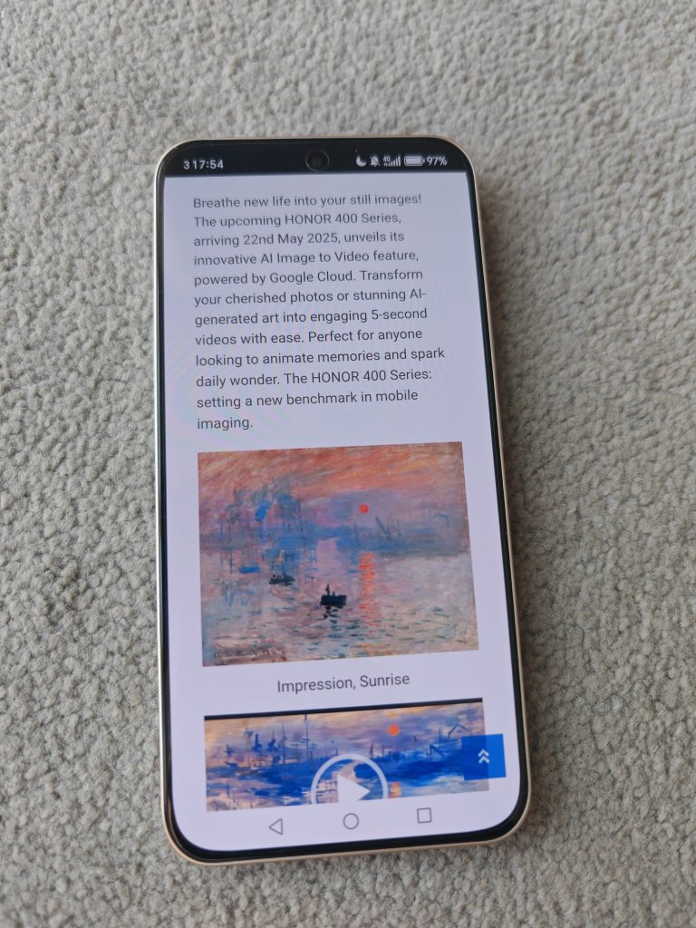 Honor 400 Front