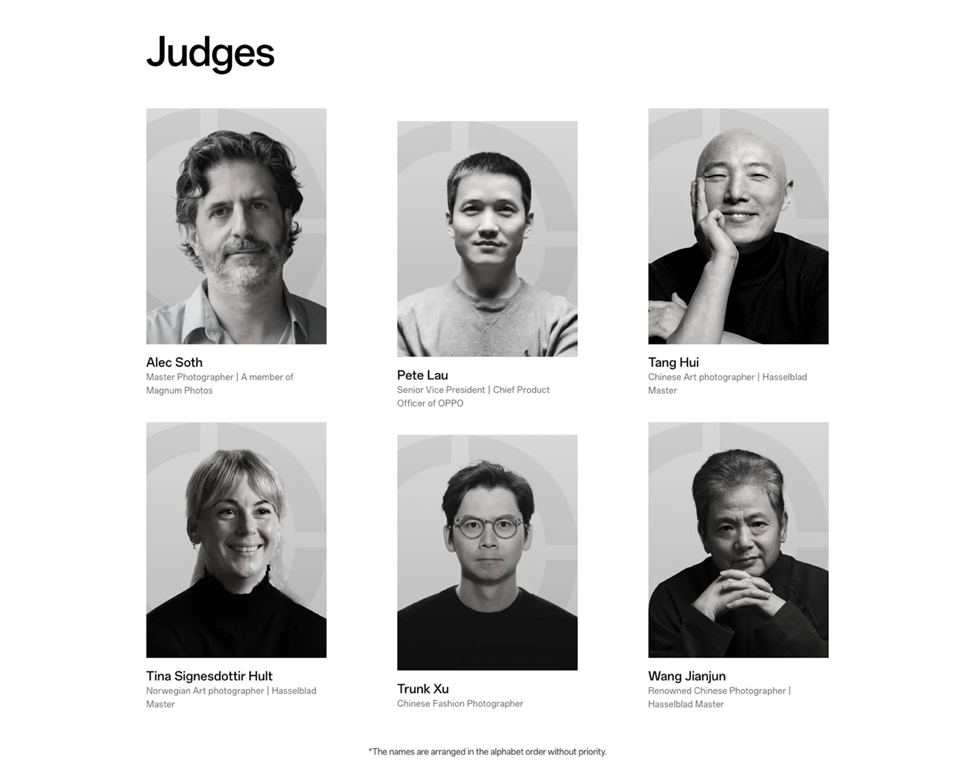 Oppo Mobile Photography awards 2025 Judges