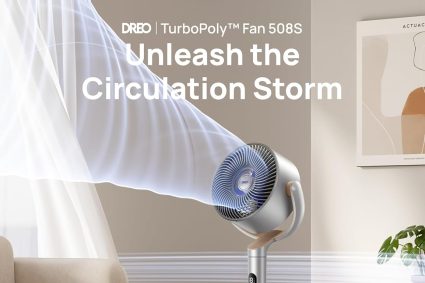 Gear Up for Summer: DREO's Smart Cooling Lineup Arrives 1 TurboPoly Fan 508S
