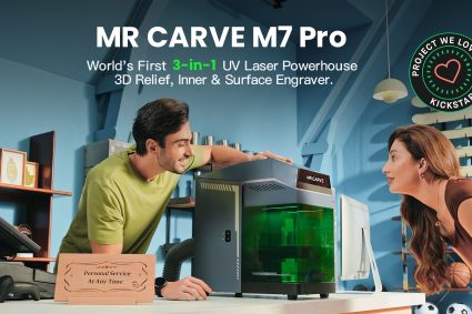 Mr Carve M7 Pro: The 3-in-1 UV Laser Engraver That’s Redefining Precision – Now on Kickstarter