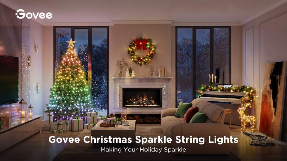 Govee Christmas Sparkle String Lights KV 1080x1920