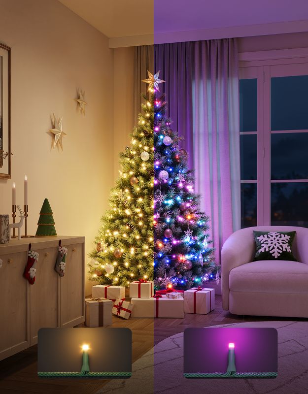 Govee Christmas Sparkle String Lights RGBWIC
