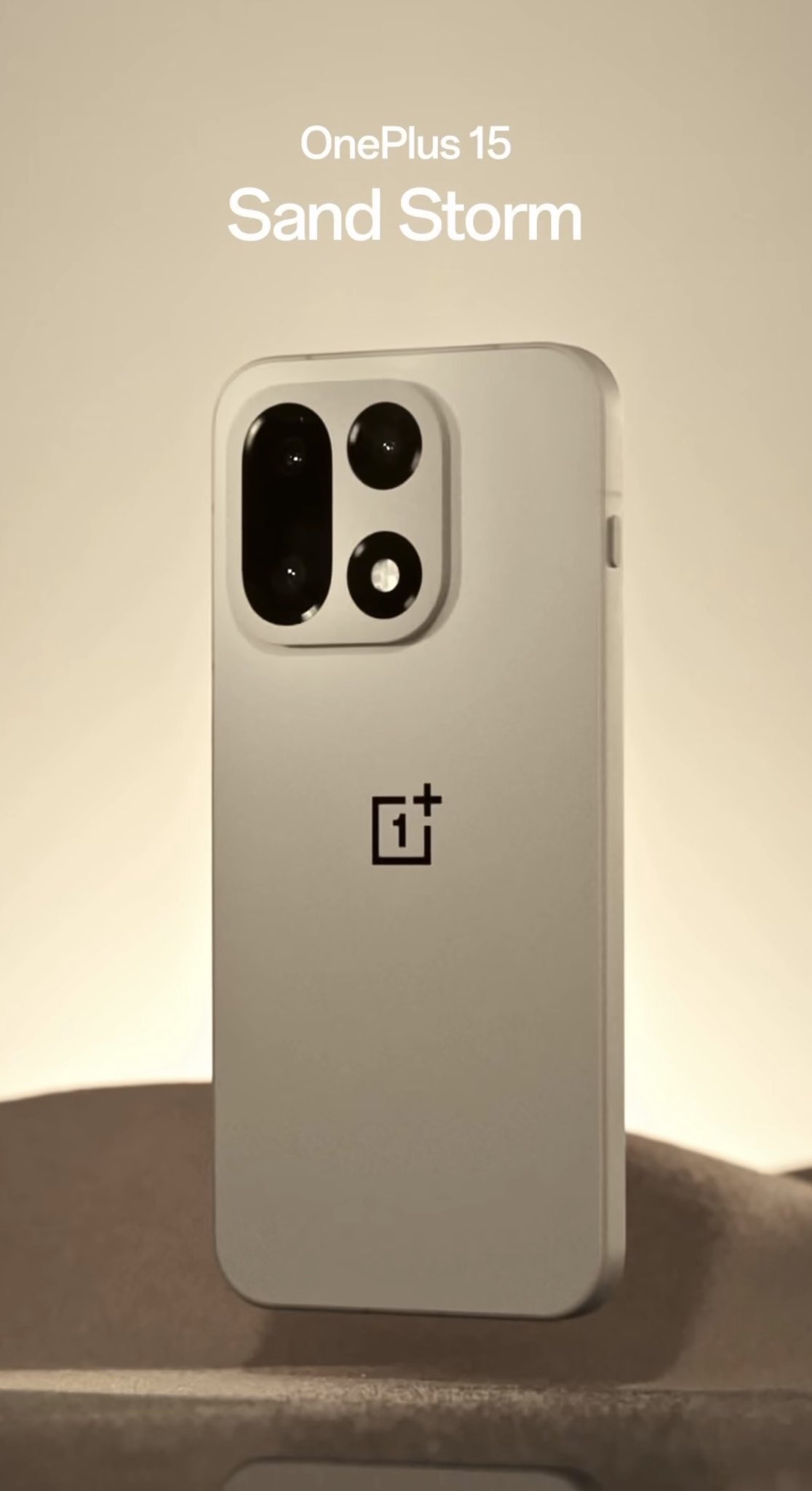 OnePlus 15 “Sand Storm” Edition Unveiled with Aerospace-Grade Frame 1 OnePlus 15 Sand Storm
