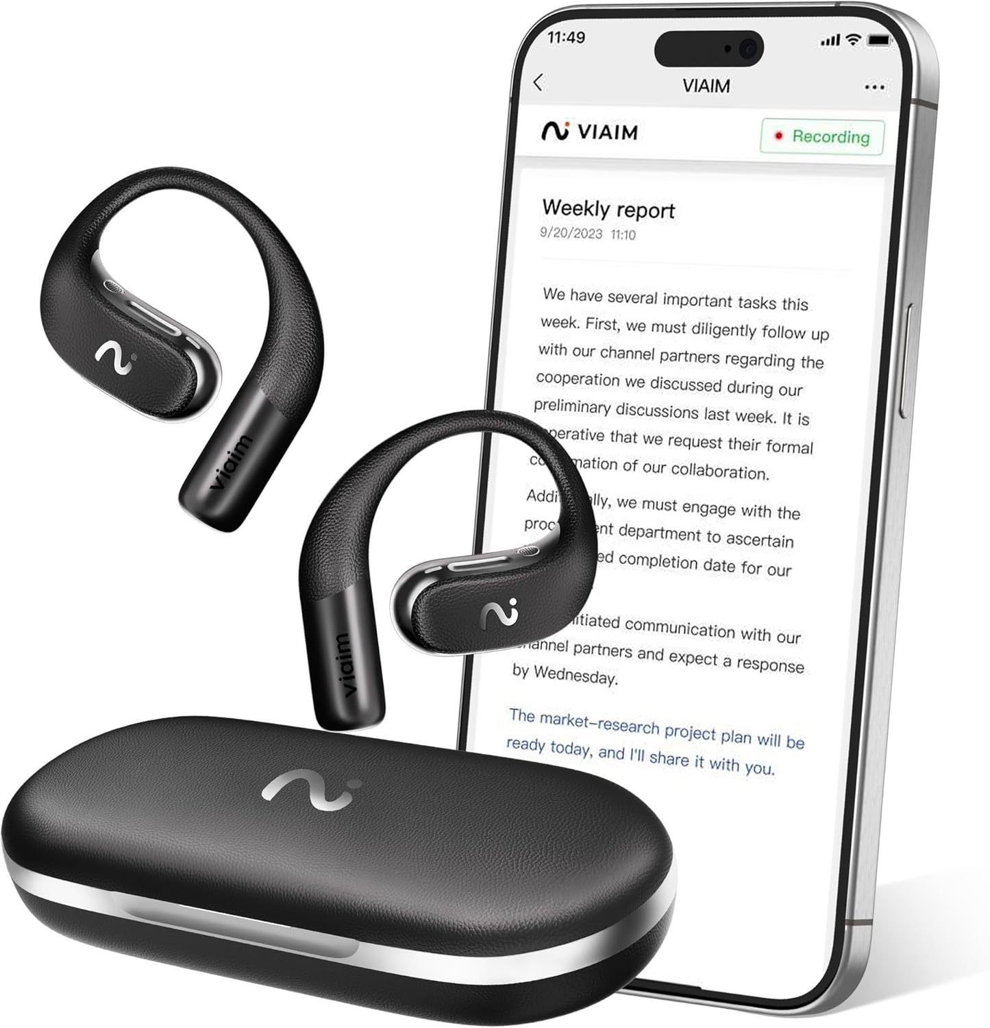 Viaim Expands Its AI Audio Ecosystem With OpenNote Earbuds at IFA 2025 1 Viaim OpenNote