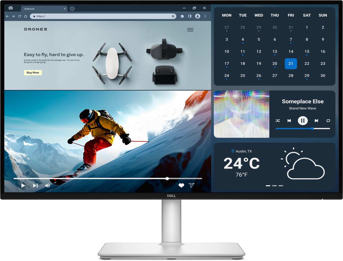Dell 27 Plus USB C Monitor 1