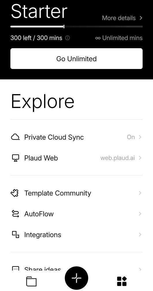 Plaud Note Pro setup 1