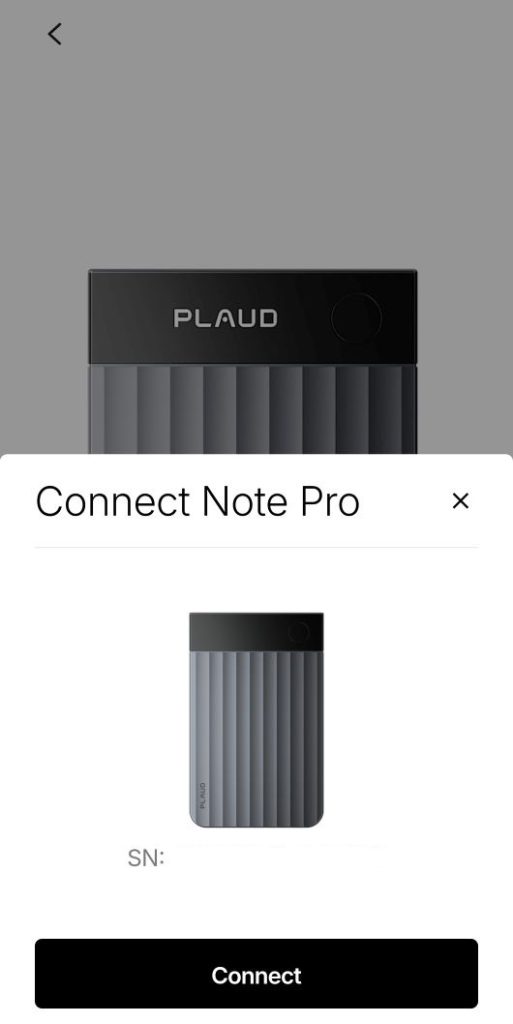 Plaud Note Pro setup 4
