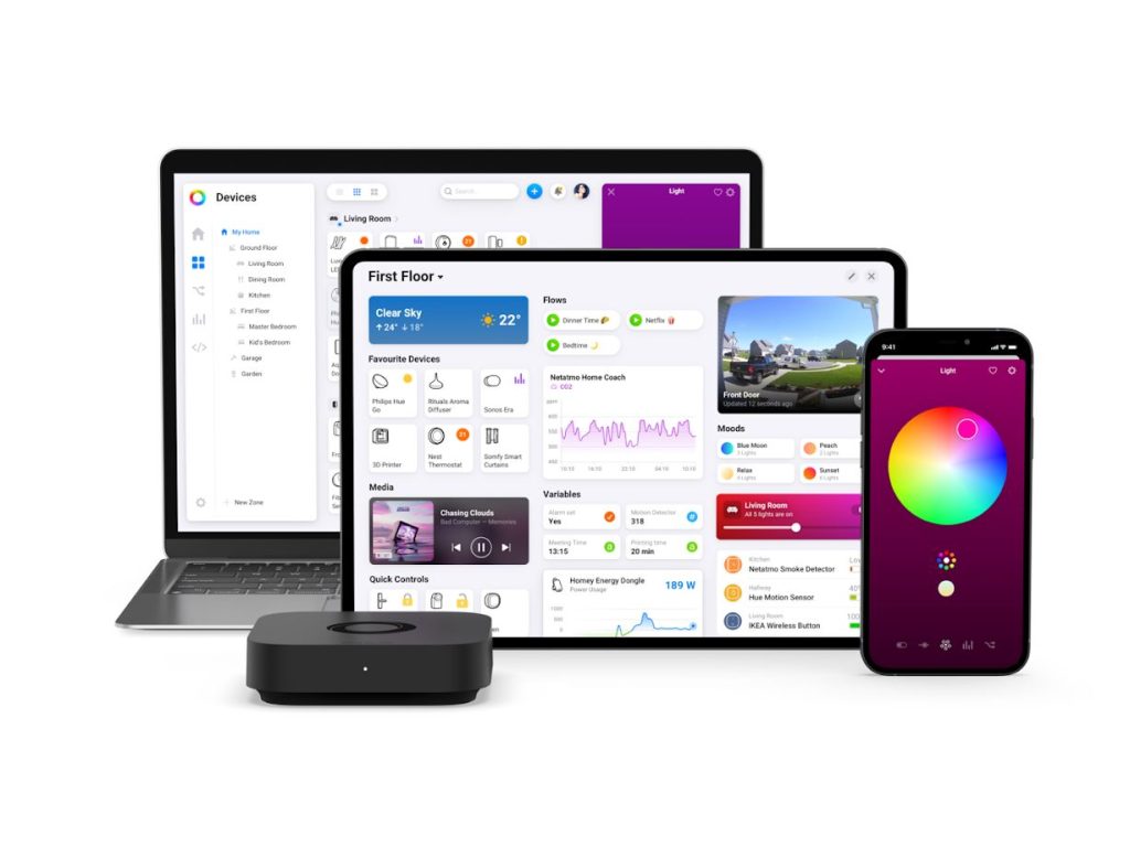 Homey Pro mini dashboard and app Homey Pro mini dashboard and app