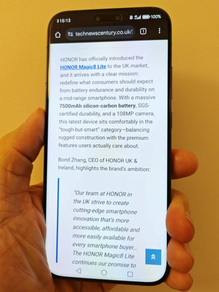 Honor Magic 8 Pro Front Pic2 Honor Magic 8 Pro Front Pic2