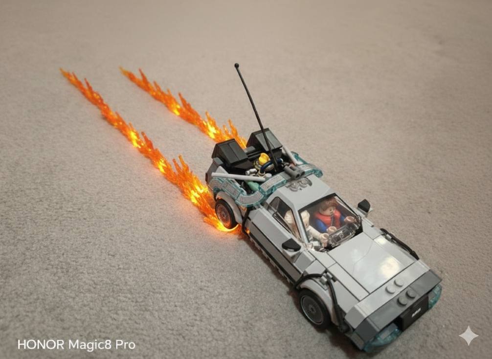 LEGO Back to the Future After with Gemini