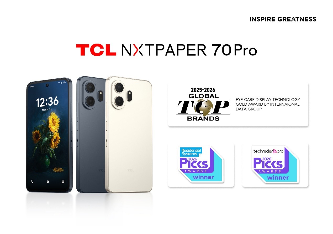 TCL NXTPAPER 70 Pro Wins big at CES 2026