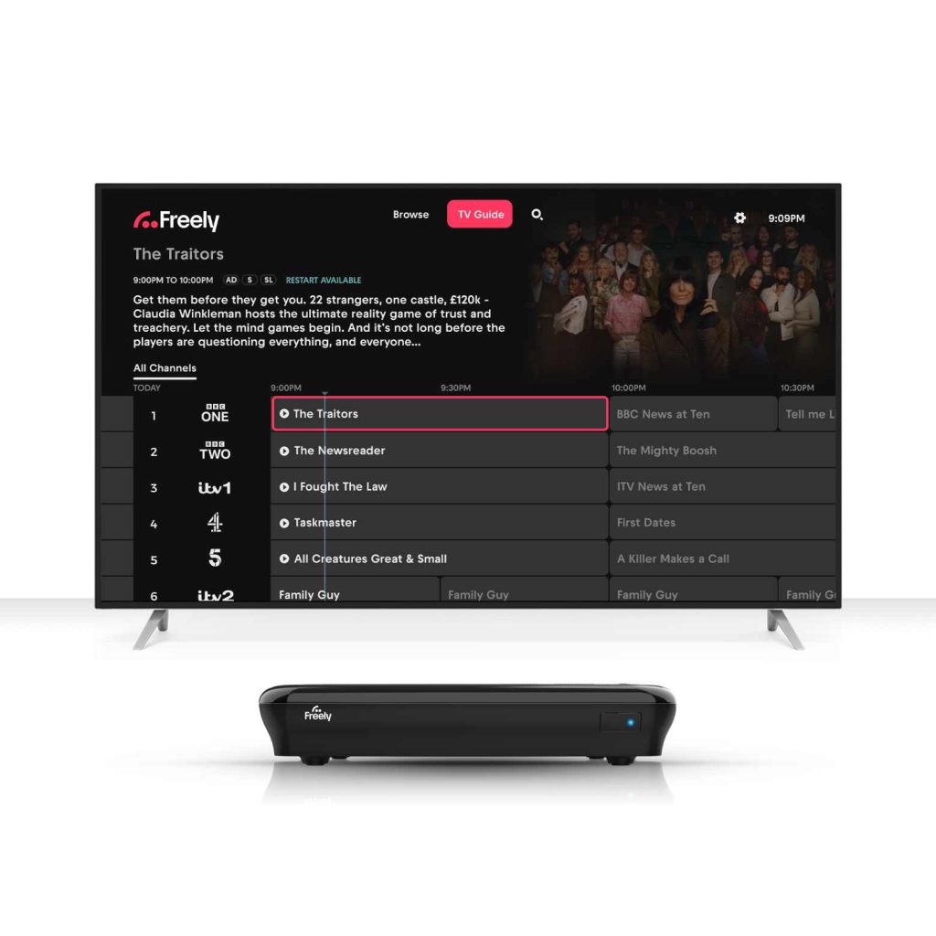 HUMAX AURA EZ TVGuide