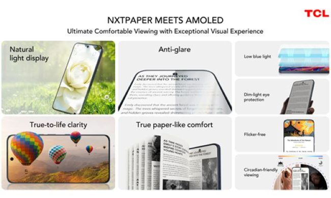TCL NXTPAPER meets AMOLED