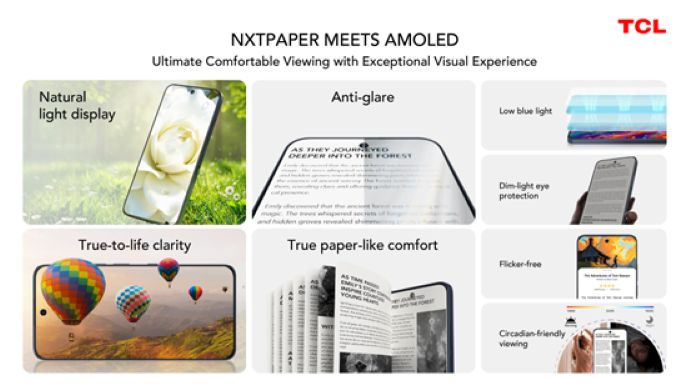 TCL NXTPAPER meets AMOLED