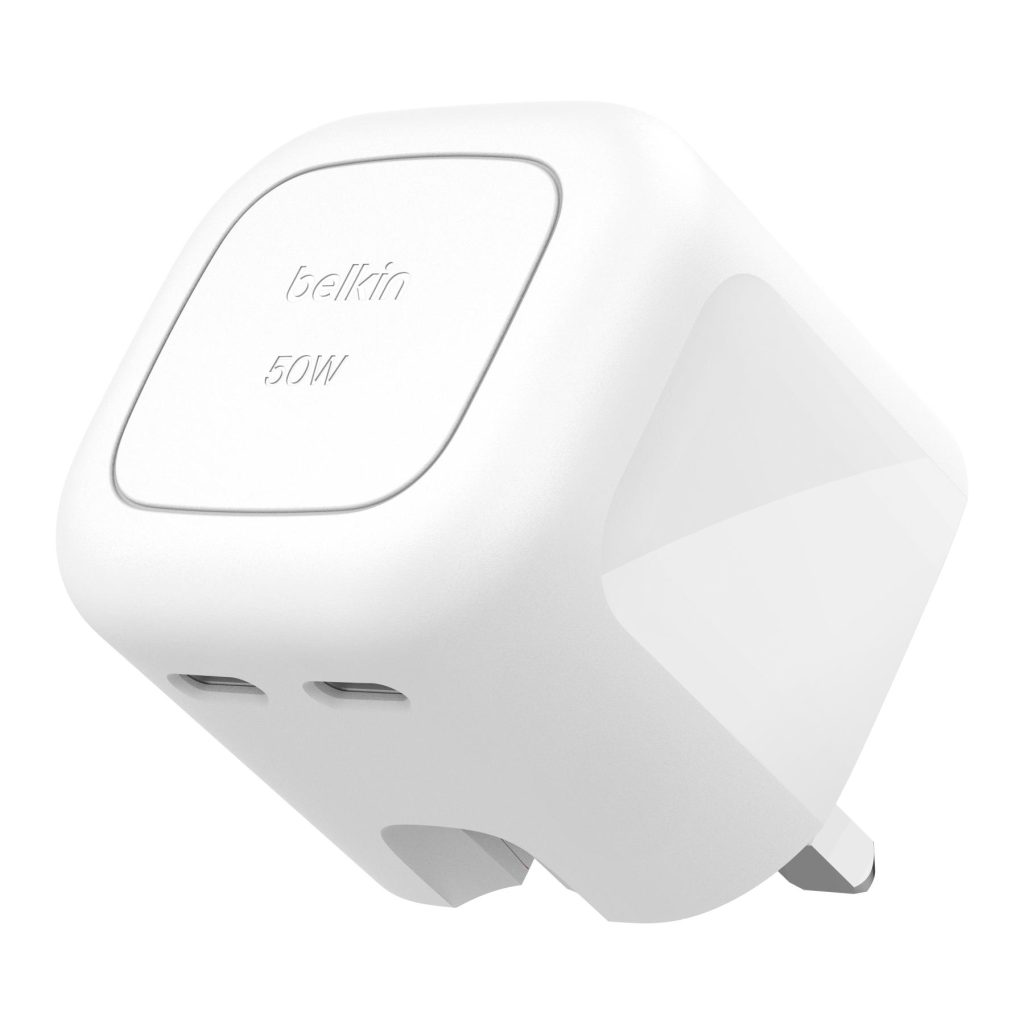 WCH019myWH BoostCharge Pro Dual USB C GaN WallCharger50W