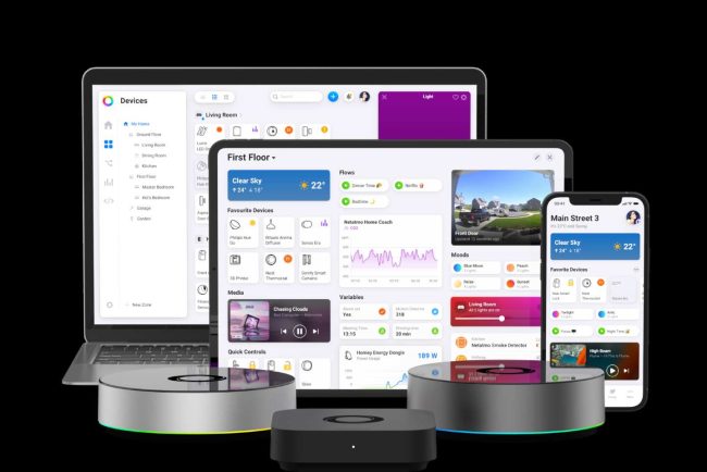 Homey Bridge Homey Pro Homey Pro mini Mobile App Web App Reolink