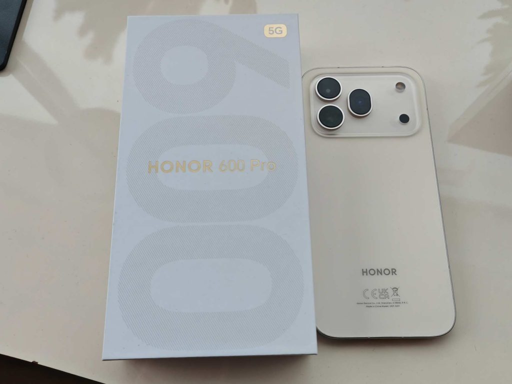 Honor 600 Pro - White - Back