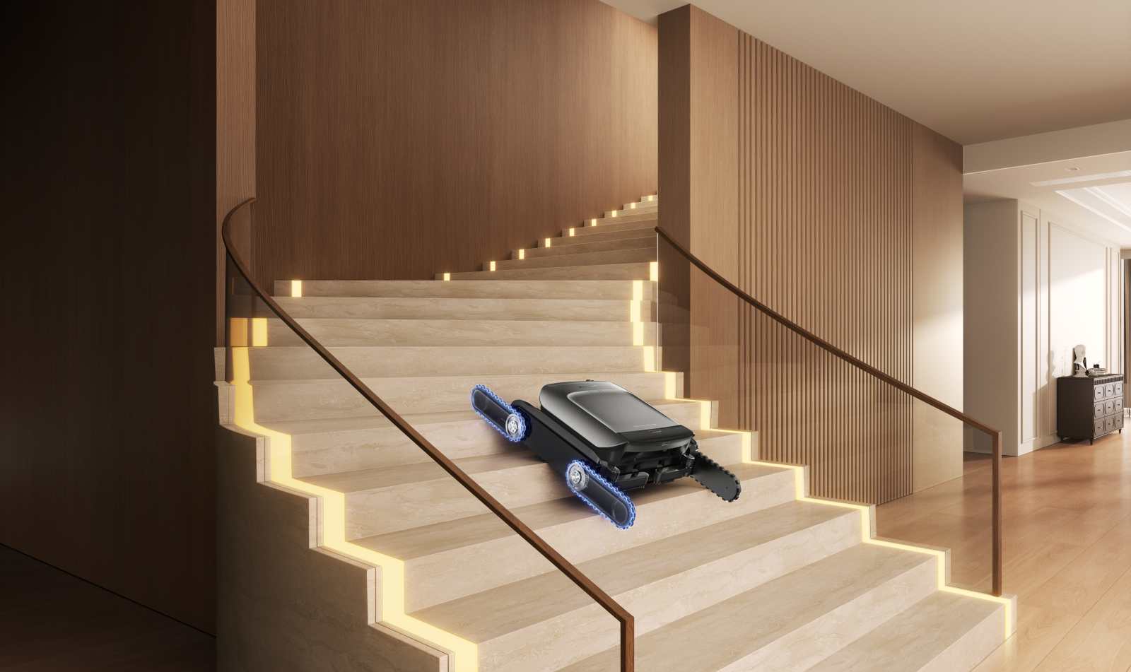 Bionic QuadTrack Stair Climbing System