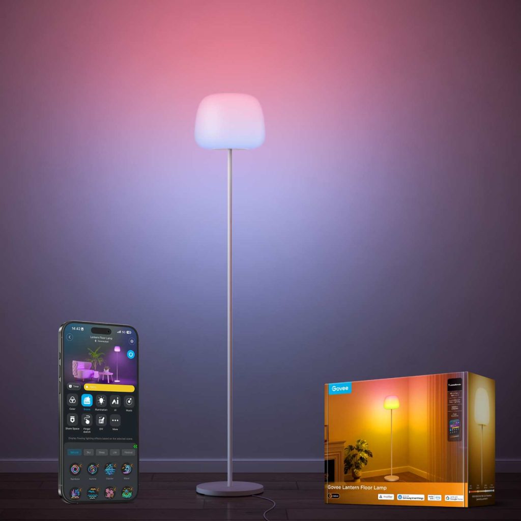 Govee Lantern Floor Lamp Packaging2